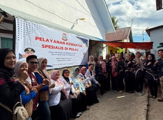 Dinkes Makassar Perkuat Deteksi dan Penanganan Kasus Kesehatan di Pulau Bonetambu