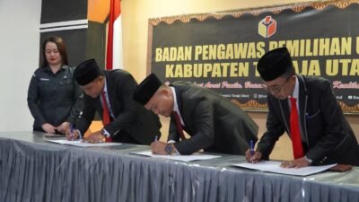 Bawaslu Toraja Utara Tandatangani IKU, Perkuat Akuntabilitas Pengawasan Pemilu