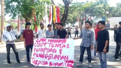 Demo di Polda Sulsel, LPM Sampaikan Enam Tuntutan