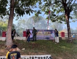 Sambut HUT RI, Kodim 1414/Tator Bersihkan TMP Buntu Lempong