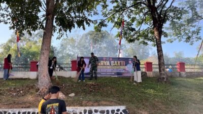 Sambut HUT RI, Kodim 1414/Tator Bersihkan TMP Buntu Lempong
