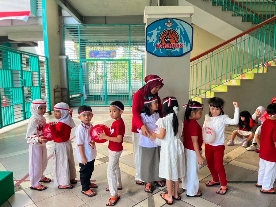 Semarak Merah Putih, TK Islam Athirah Makassar Tanamkan Nilai Nasionalisme Sejak Dini