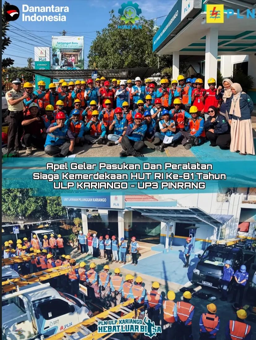 PLN ULP Kariango-UP3 Pinrang Pastikan Keandalan Listrik Lewat Apel Siaga