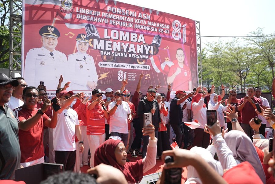 Porseni HUT ke-81 RI, Appi Tekankan Kekompakan ASN hingga Peduli Kebersihan