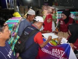 Bosowa Peduli Salurkan Bantuan untuk Korban Kebakaran di Tallo Makassar