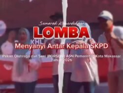 Dinkes Makassar Turut Semarakkan Porseni Antar OPD Pemkot Makassar