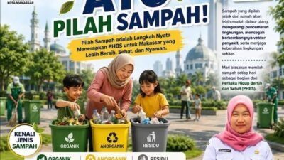 Kadinkes Makassar Ajak Warga Mulai Pilah Sampah dari Rumah