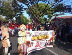 Berbusana Adat dan Yel-Yel Bahagia, SDN 8 Binamu Hipnotis Penonton Lomba Gerak Jalan