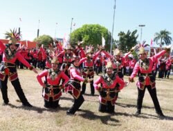 Meriahkan HUT RI, Dharma Wanita Gelar Lomba Senam Kreasi TP PKK Bulukumba