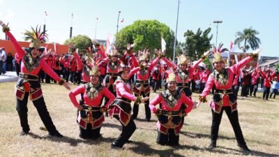 Meriahkan HUT RI, Dharma Wanita Gelar Lomba Senam Kreasi TP PKK Bulukumba