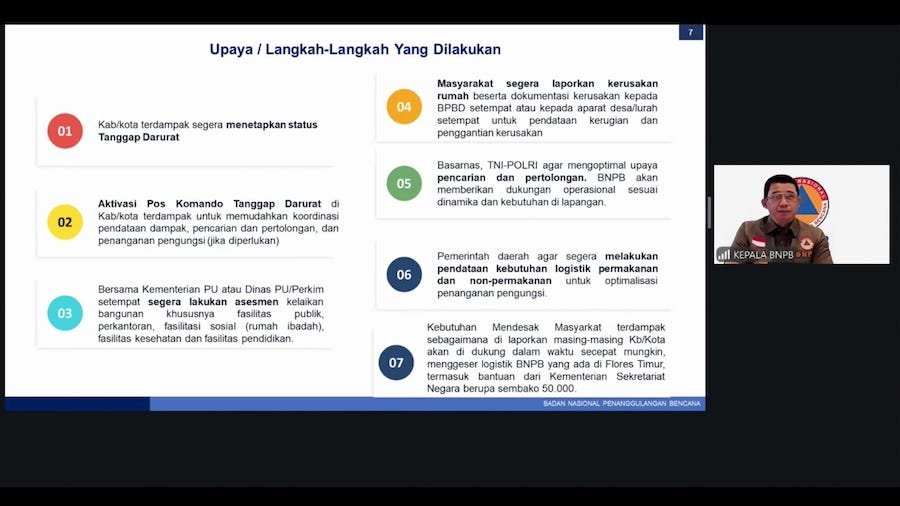 Bantuan Logistik dan Personil Mulai Dikirim ke NTT Usai Gempa M7,7