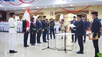 Bupati Paris Yasir Kukuhkan Duta Pancasila dan Paskibraka Jeneponto Tahun 2026