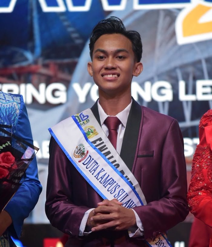 Adi Darmawanza Terpilih Jadi Duta Kampus Sulsel 2026