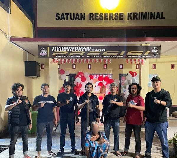 Seorang Kakek di Banteng Diringkus Tim Resmob Usai Bacok Tetangganya Sendiri