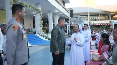 Di Hadapan Umat Katolik, Appi Tegaskan Makassar Milik Semua