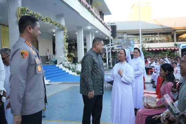 Di Hadapan Umat Katolik, Appi Tegaskan Makassar Milik Semua