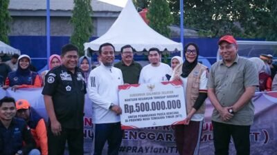 Gubernur Sulsel Salurkan Bantuan Rp500 Juta untuk Korban Gempa NTT, BPBD-Nakes Dikirim
