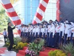 150 Pelajar SMP Makassar Tampilkan Lagu Nusantara di HUT ke-81 RI