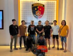 Tim URC Polres Mamuju Tengah Bekuk Terduga Pencuri Mesin Diesel