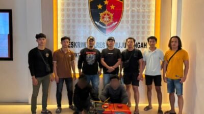 Tim URC Polres Mamuju Tengah Bekuk Terduga Pencuri Mesin Diesel