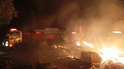 Rumah Semi Permanen di Takalar Ludes Terbakar, Kerugian Ditaksir Rp250 Juta