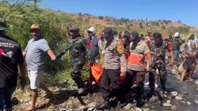 Mayat Wanita Tanpa Identitas Ditemukan Mengapung di Sungai Belakang Pasar Tolo Jeneponto