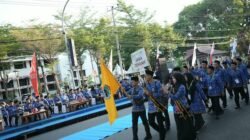 1.157 Peserta Ikuti Defile MTQ KORPRI di Makassar