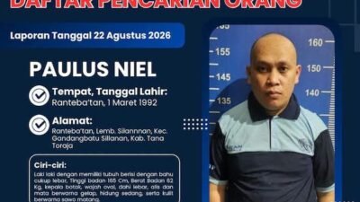 Petugas Beli Makan, Napi Rutan Makale Kabur Saat Dirawat di RS Lakipadada