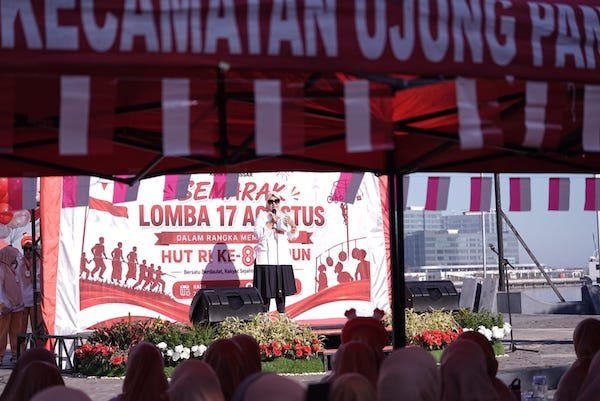 Semarak HUT RI ke-81, DWP Makassar Perkuat Kebersamaan Lewat Lomba Kemerdekaan