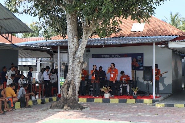 The Papsky Hibur Warga Binaan Lapas Bulukumba, Jadi Ruang Pembinaan Seni dan Kreativitas