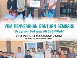 Lewat Program Fii Sabilillah, YBM PLN Makassar Utara Bantu Santri di Moncongloe