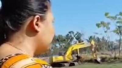 Viral Aksi Emak-emak di Takalar Tolak Tambang Galian C, Polisi Turun ke Lokasi