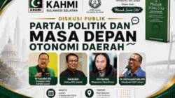 KAHMI Sulsel Bakal Bedah Partai Politik dan Masa Depan Otonomi Daerah