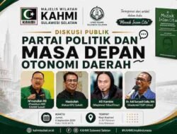 KAHMI Sulsel Bakal Bedah Partai Politik dan Masa Depan Otonomi Daerah