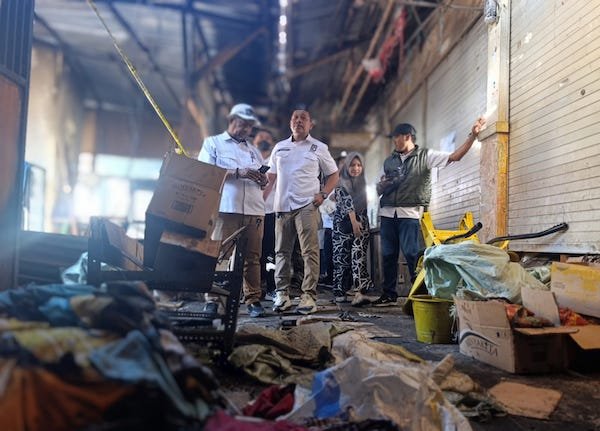 37 Pedagang Terdampak Kebakaran Pasar Pabaeng-baeng, PD Pasar Gerak Cepat