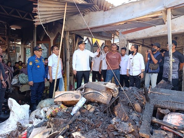 Pasar Pabaeng-baeng Terbakar, Appi Pastikan Los Kembali Dipakai dalam 2 Minggu