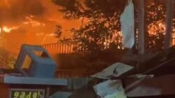 Kebakaran Hebat di Andi Djemma Makassar, Rumah Kos Ludes Dilalap Api