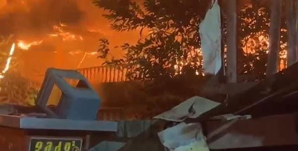 Kebakaran Hebat di Andi Djemma Makassar, Rumah Kos Ludes Dilalap Api