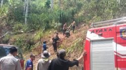 Karhutla di Tawalian Mamasa, TNI-Polri dan Damkar Turun Tangan
