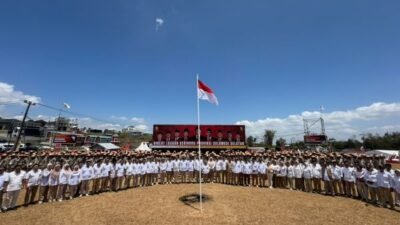 Gerindra Sulsel Jadi Titik Awal Kaderisasi Indonesia Timur, 500 Laskar Dikukuhkan
