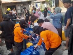 Update Pendistribusian Air di Makassar, BPBD Catat 157 Titik