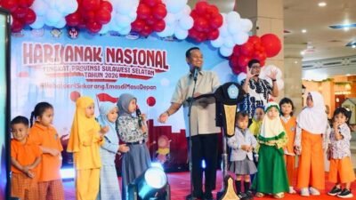 Wujudkan Sulsel Ramah Anak, TP PKK Dorong Penguatan Ketahanan Keluarga di Peringatan HAN ke-42