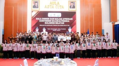 Kontingen Sulsel Perkasa di Kejurnas Gojukai 2026, Andi Sudirman Beri Rp250 Juta untuk Pembinaan Atlet