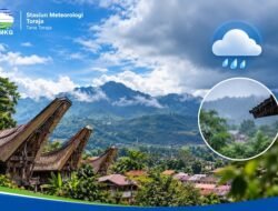 Hujan Mulai Guyur Toraja, BMKG Tegaskan Belum Masuk Musim Hujan