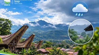 Hujan Mulai Guyur Toraja, BMKG Tegaskan Belum Masuk Musim Hujan