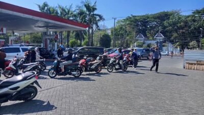 Ganjil Genap BBM Subsidi Diterapkan, Antrean di SPBU Racing Center Tak Mengular ke Jalan