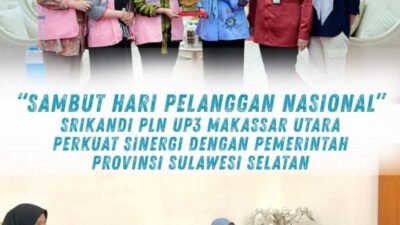 Sambut Hari Pelanggan Nasional, PLN UP3 Makassar Utara Perkuat Sinergi dengan Pemerintah Provinsi Sulawesi Selatan