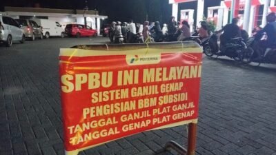 Hari Ini SPBU di Takalar Terapkan Ganjil Genap