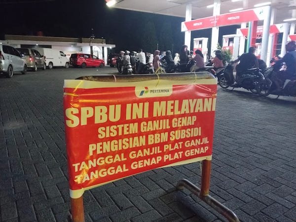 Hari Ini SPBU di Takalar Terapkan Ganjil Genap