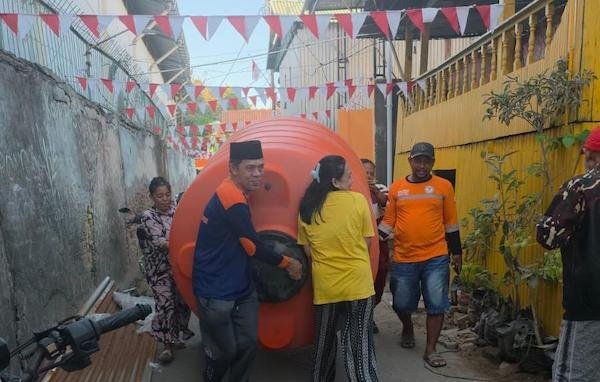 Atasi Krisis Air, BAZNAS Makassar Siapkan Tandon dan Sumur Bor untuk Warga Tallo